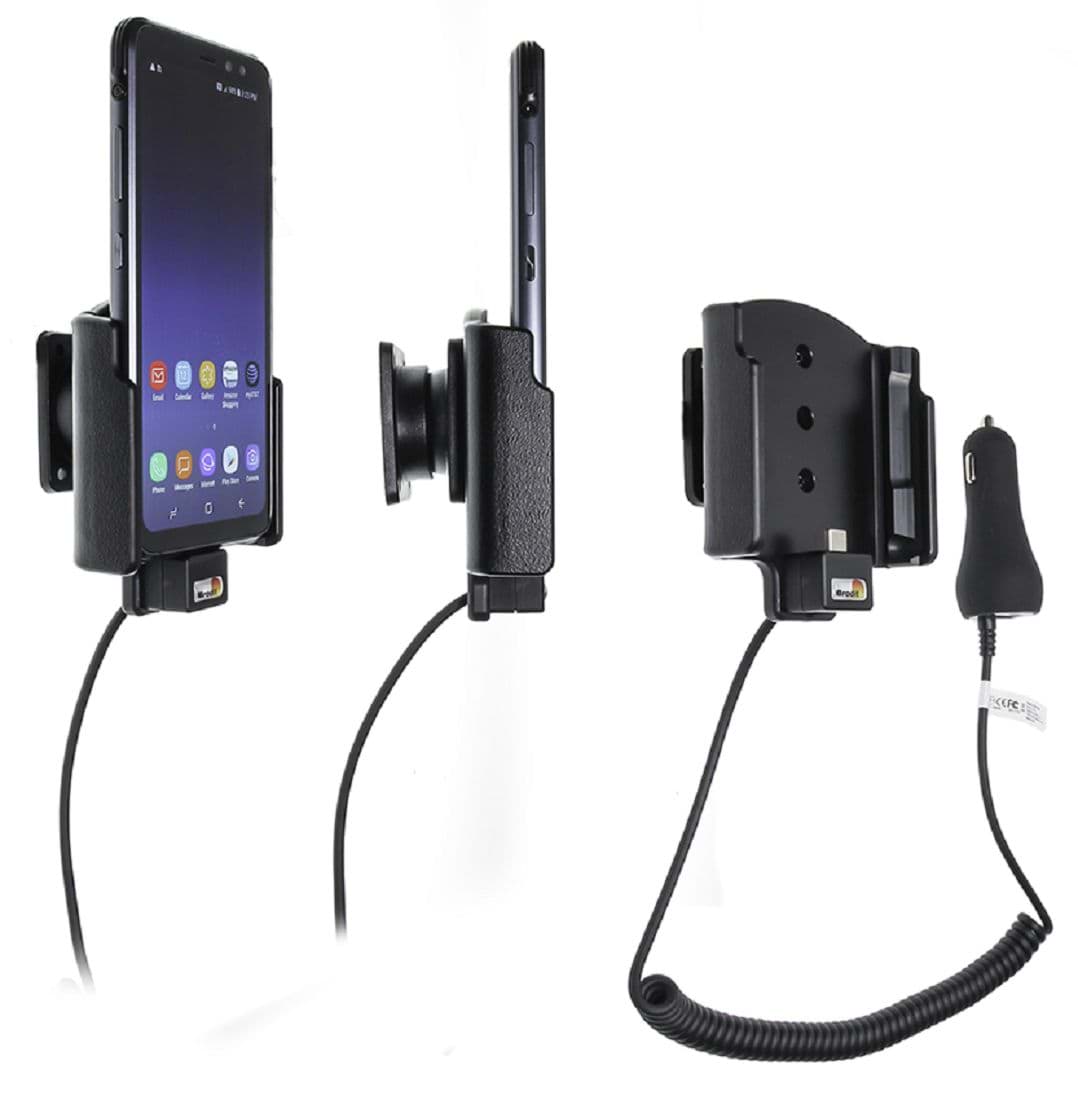 Bild von Brodit Aktiv Halterung mit Zigarettenanzünder-Stecker 512993 für Samsung Galaxy S8 Active