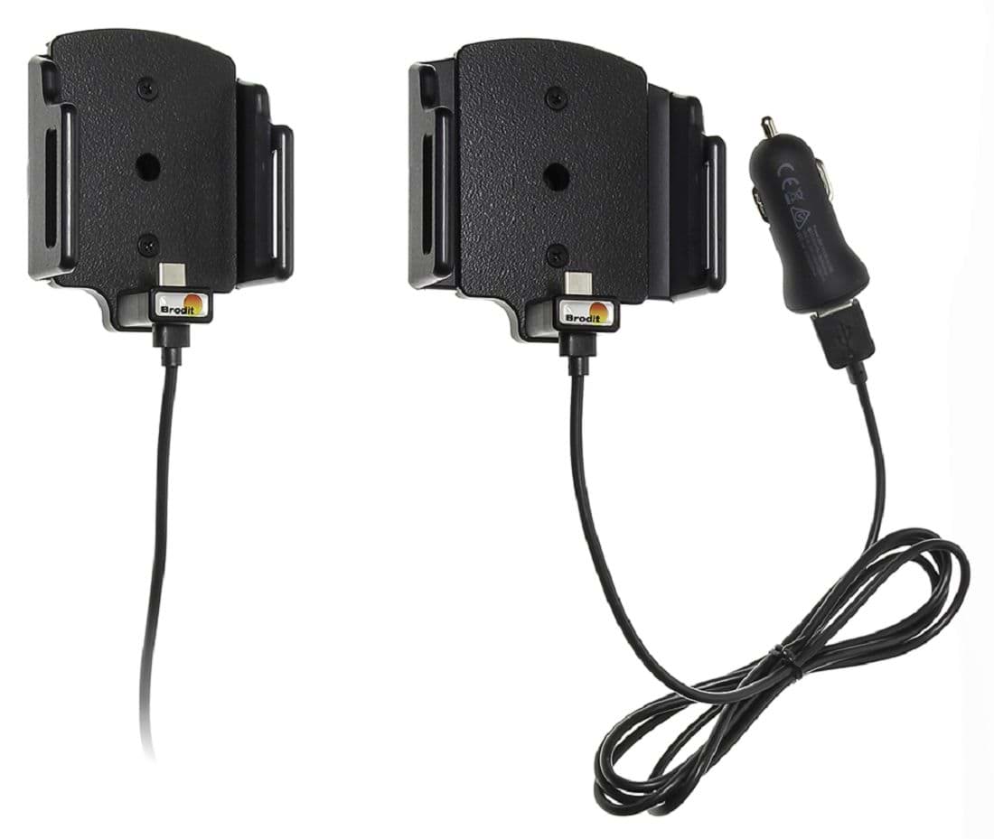 Bild von Brodit Aktiv Halterung mit Zigarettenanzünder-Stecker 521840 für Samsung Galaxy S24 SM-S921B/DS