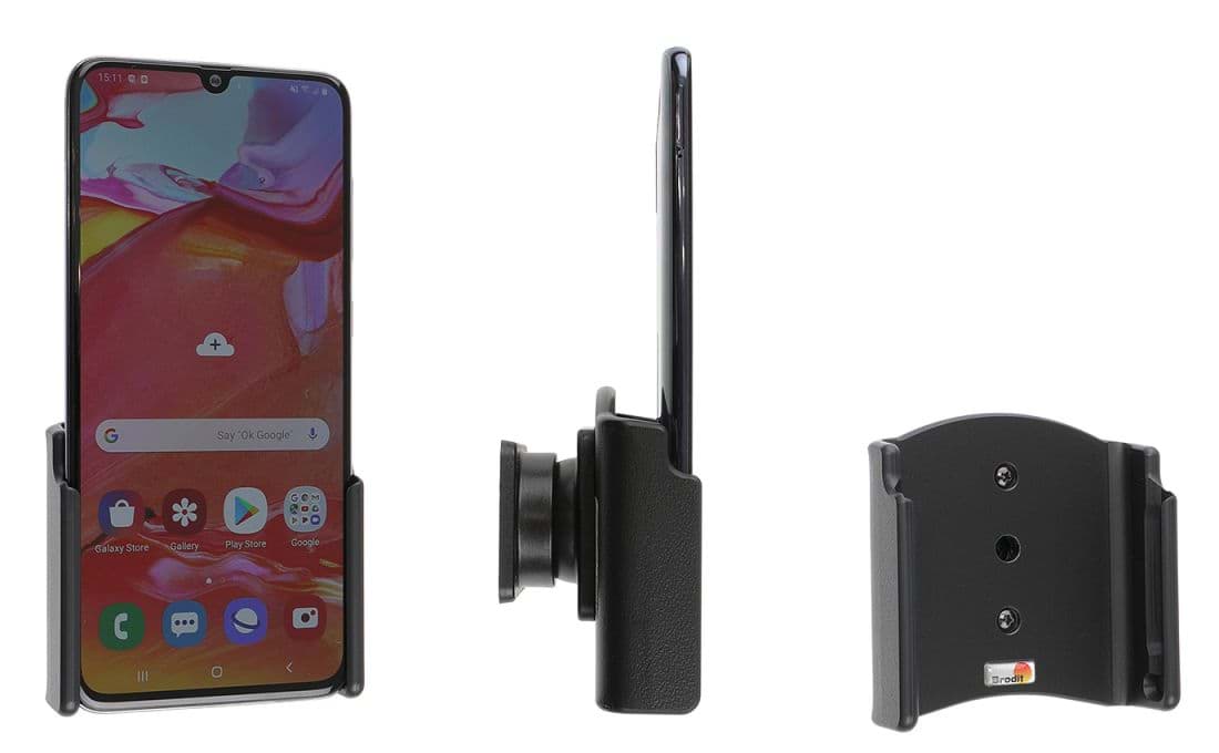 Bild von Brodit Passiv Halterung mit Kugelgelenk 711143 für Samsung Galaxy A70 (SM-A705)