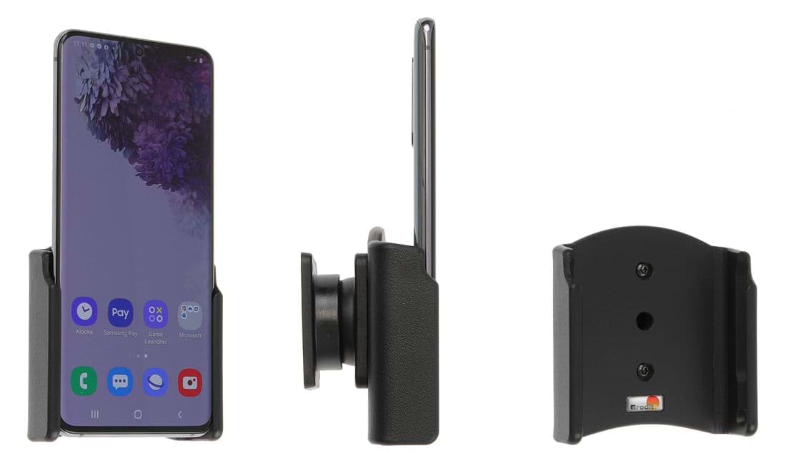 Bild von Brodit Passiv Halterung mit Kugelgelenk 711190 für Samsung Galaxy S20 4G 5G (SM-G981B/SM-G981F)
