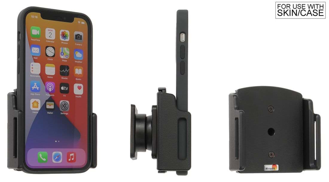 Bild von Brodit Passiv Halterung mit Kugelgelenk 511698 für Apple iPhone 12 Pro Max