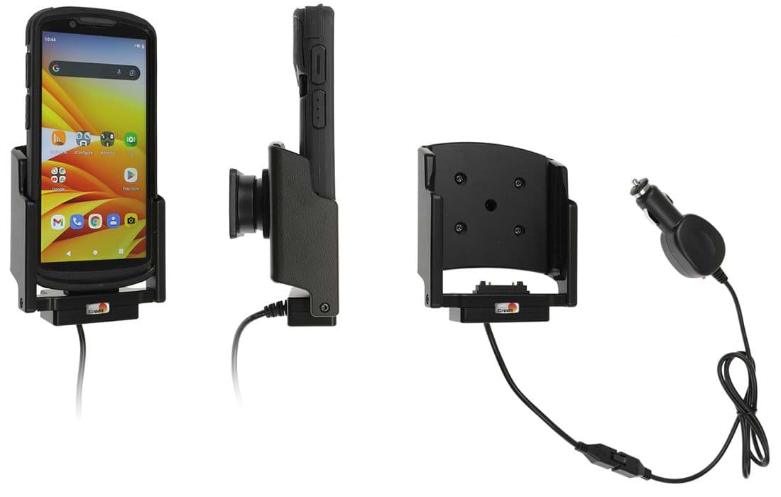 Bild von Brodit Aktiv Halterung mit Zigarettenanzünder-Stecker 712357 für Zebra TC53