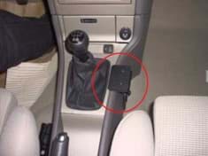Bild von Brodit ProClip Mittelkonsole für Hyundai Coupé 02-09