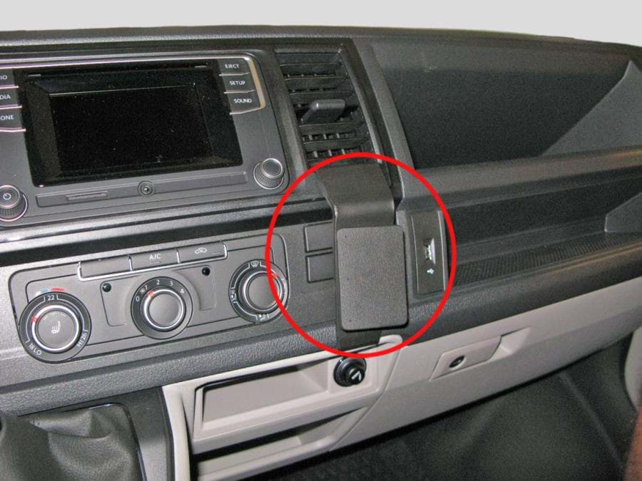 Bild von Brodit ProClip 855136 für Volkswagen T6 Transporter/Pickup 16- rechts vom Lenkrad unten