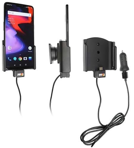 Bild von Brodit Halter OnePlus 6 Aktiv Halterung mit Zigarettenanzünder-Stecker 721059