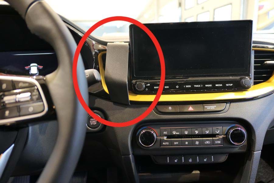 Bild von Brodit ProClip 855586 für Kia XCeed - Bj 20- Lenkrad rechts oben