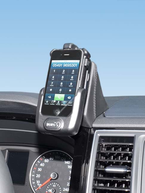 Bild von Kuda Telefonkonsole 1915 Kunstleder für Volkswagen T6 Multivan 2015-
