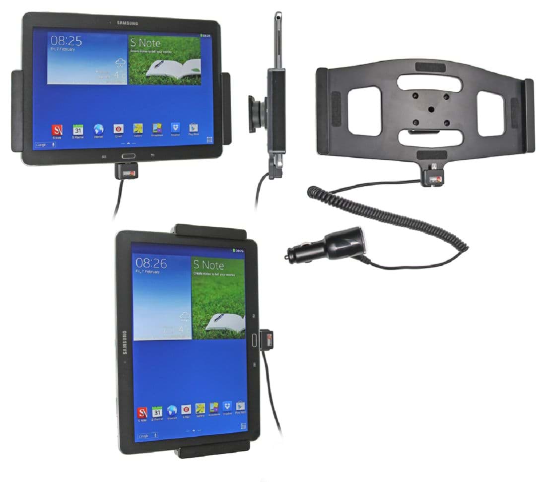 Bild von Brodit Aktiv Halterung mit Zigarettenanzünder-Stecker 512598 für Samsung Galaxy Note 10.1 (2014 Edition) SM-P6050