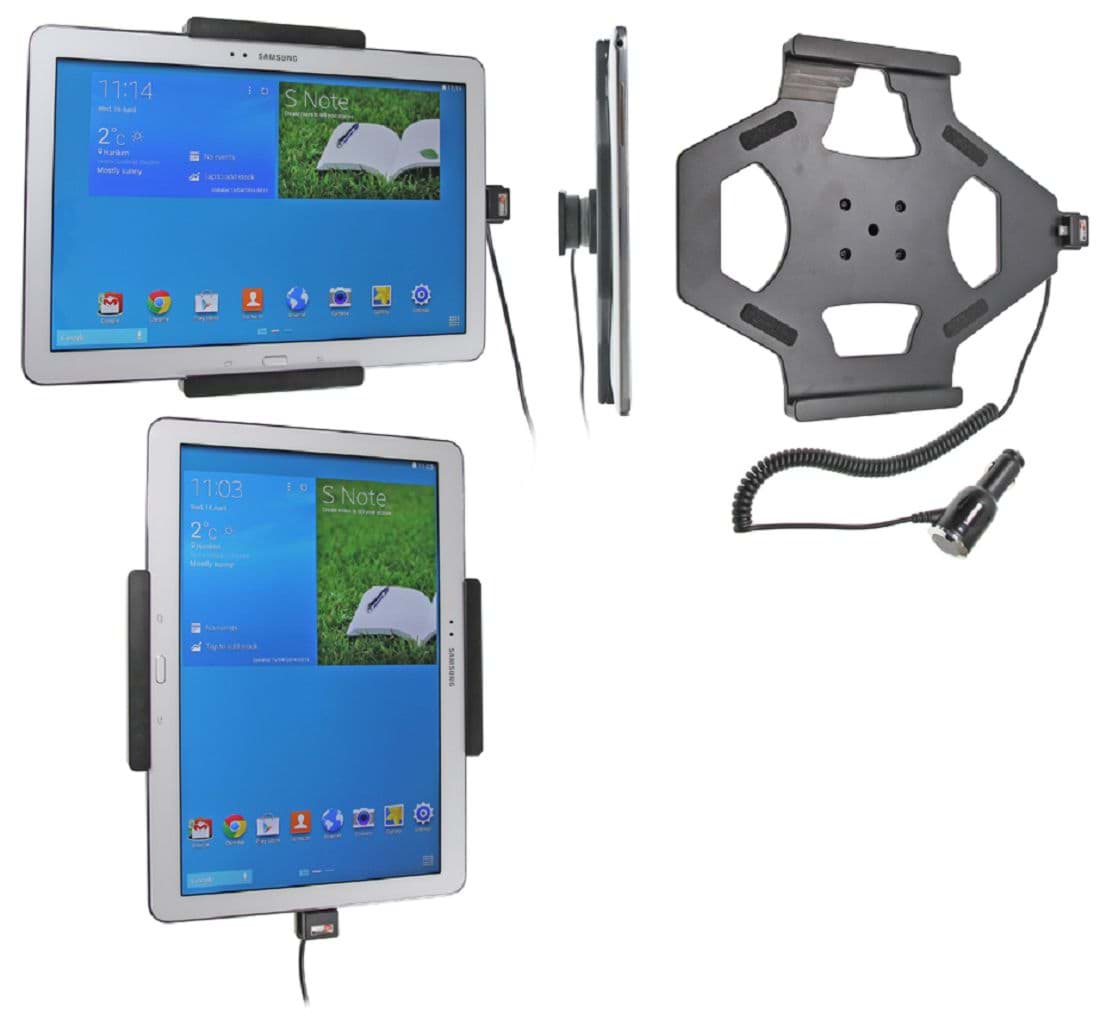 Bild von Brodit Aktiv Halterung mit Zigarettenanzünder-Stecker 512610 für Samsung Galaxy Note PRO 12.2 Wi-Fi SM-P900