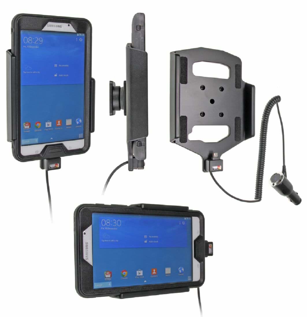 Bild von Brodit Aktiv Halterung mit Zigarettenanzünder-Stecker 512703 für Samsung Galaxy Tab 4 7.0 SM-T231